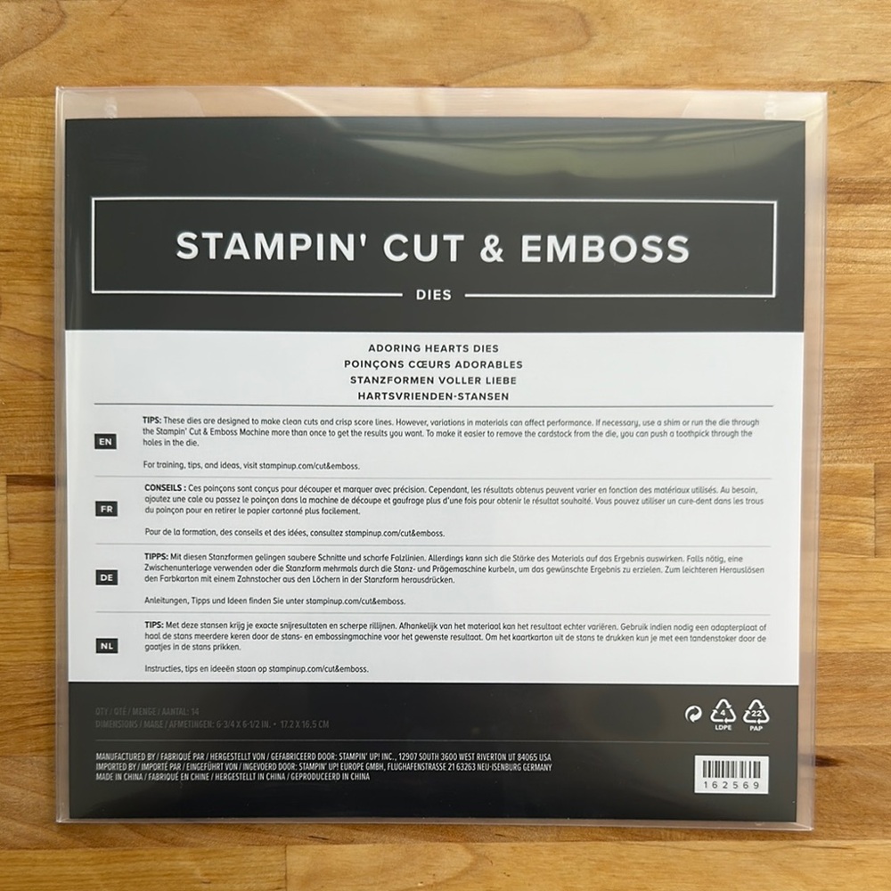 Stampin' Up! Retired Adoring Hearts Bundle NWT - Picture 6 of 7